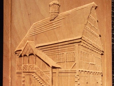 Backmodel Holz