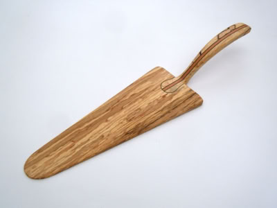 Tortenheber, Kuchenschaufel Holz