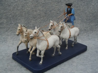 handgeschnitztes Pferd Holz