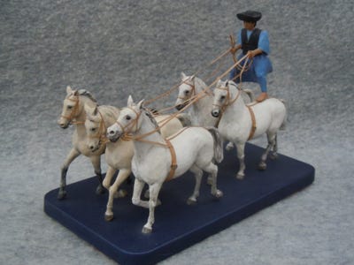handgeschnitztes Pferd Holz