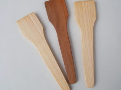 Racletteschieber, Racletteschaber Holz