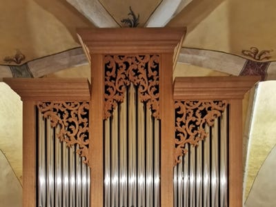 Schleierbretter Orgelbau Orgel