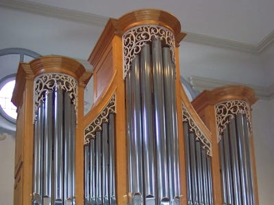 Schleierbretter Orgelbau Orgel
