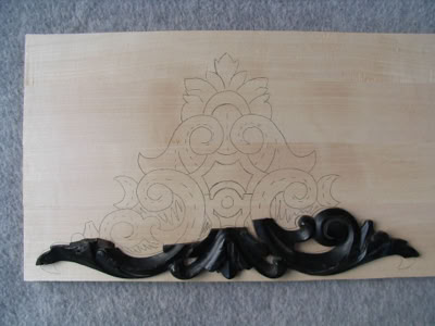 Flügelverzierungen Flügel Klavier