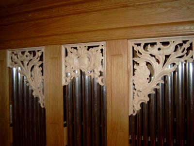 Schleierbretter Orgelbau Orgel