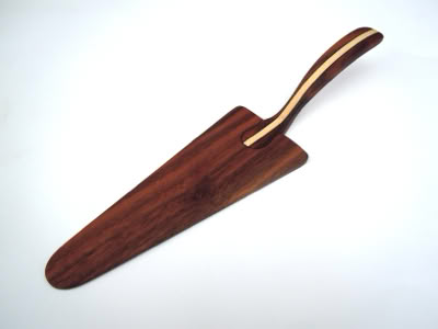 Tortenheber, Kuchenschaufel Holz