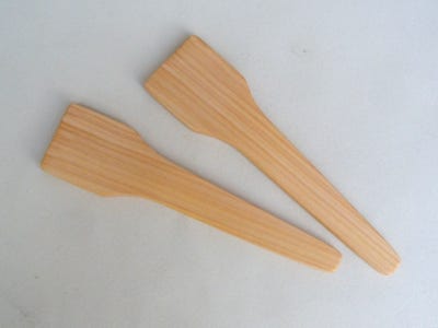 Racletteschieber, Racletteschaber Holz