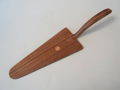 Tortenheber, Kuchenschaufel Holz