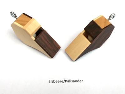 Trillferpfeife, Pfeife, Schüsselanhänger Holz