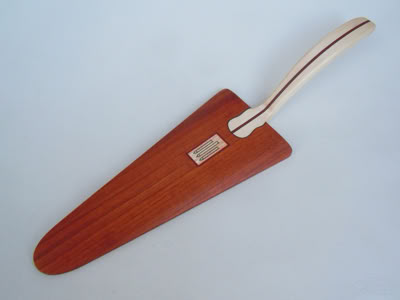 Tortenheber, Kuchenschaufel Holz