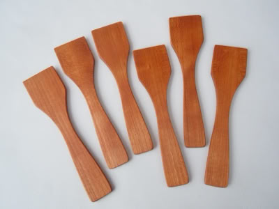 Racletteschieber, Racletteschaber Holz